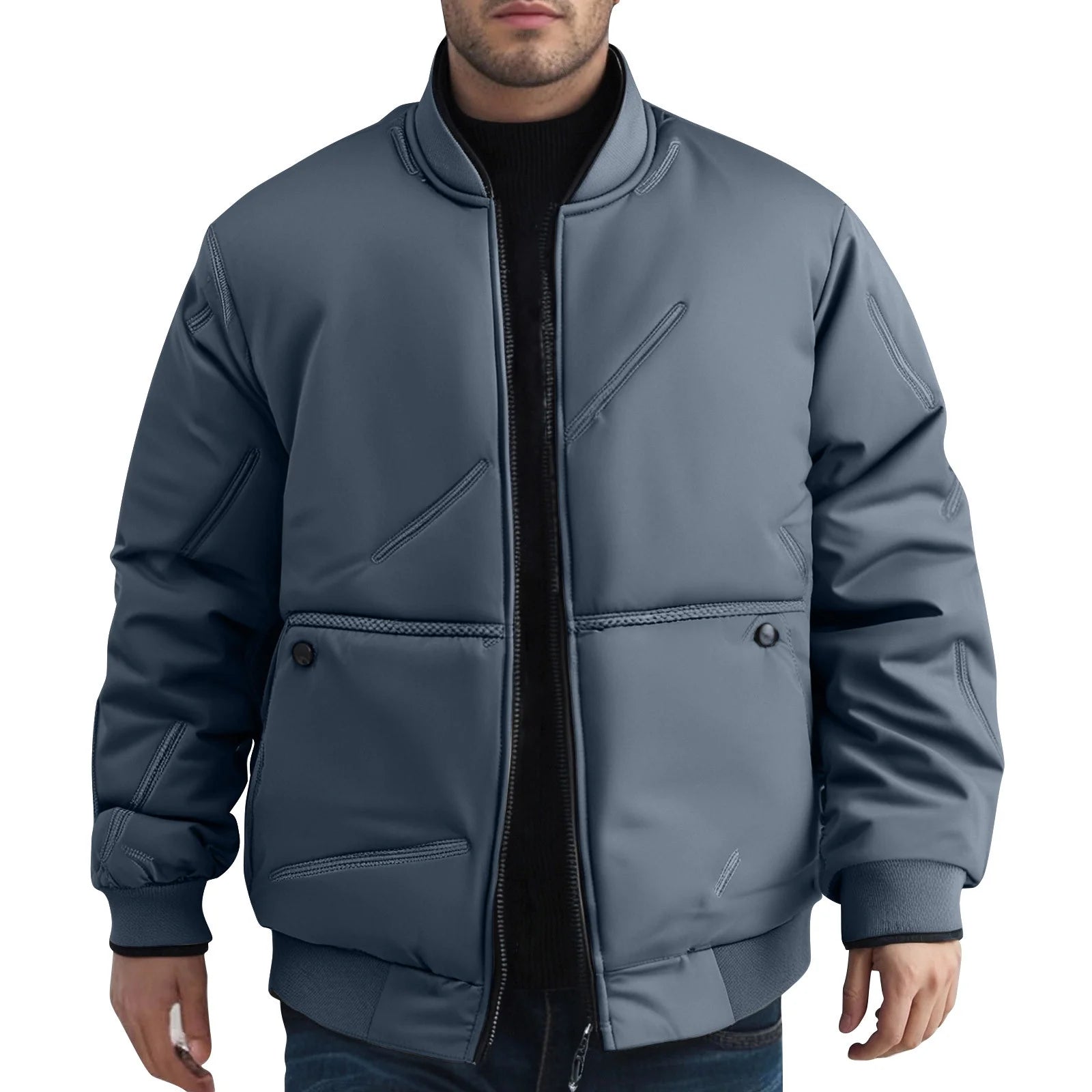 Big and Tall Men'S Winter Coat Windproof Warm Puffer down Jacket Thermal Thicken Ski Snow Outwear for Cold Weather M-5Xl